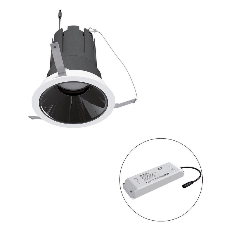 EVN Lichttechnik - Downlight/Strahler/Flutlicht LED-Einbauleuchte modular F01R09SM3830L15P Konfigurationstype
