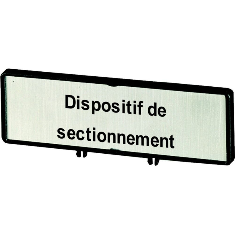 Eaton - Zubehör/Ersatzteile für Niederspannungs-Schalttechnik Träger mit Schild ZFSNT63-P3 T5 T5B P3 88x27mm
