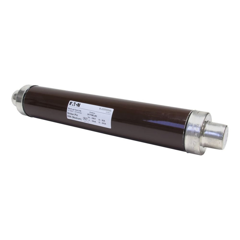 Eaton - Mittel-/Hochspannungssicherung Sicherungseinsatz Mittels. 24KV 80A 3#24TFMEJ80 80A AC 24kV 50kA