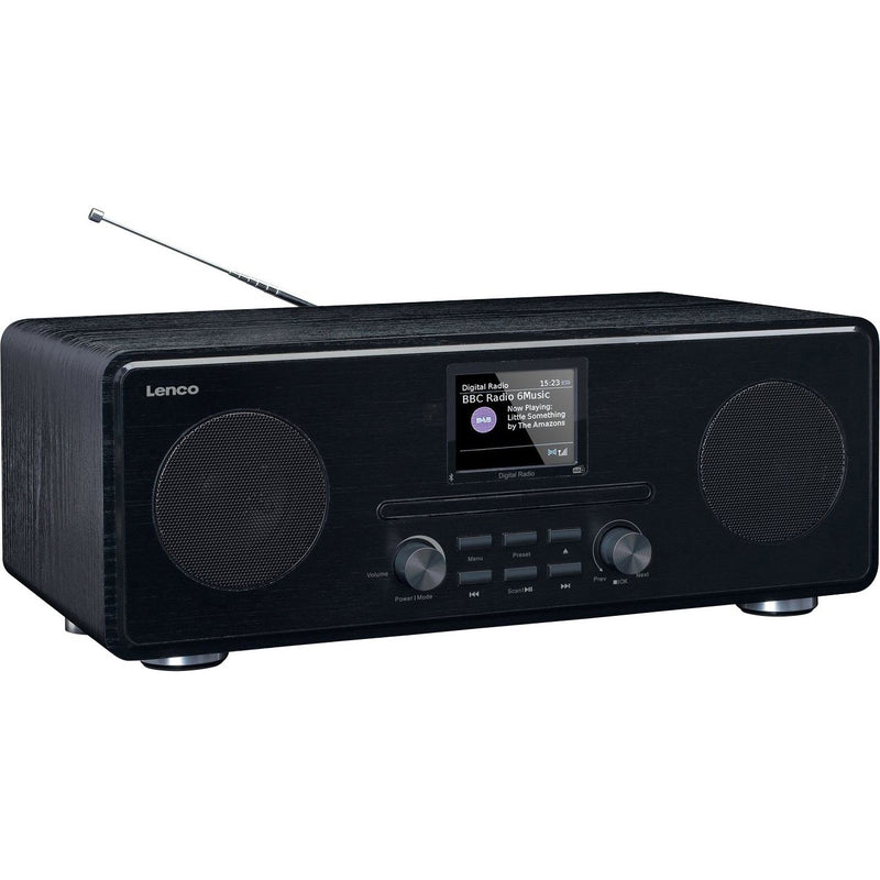 LENCO - Radio DAB+ Radio CD/MP3-Player DAR-061 sw PLL/FM,BT