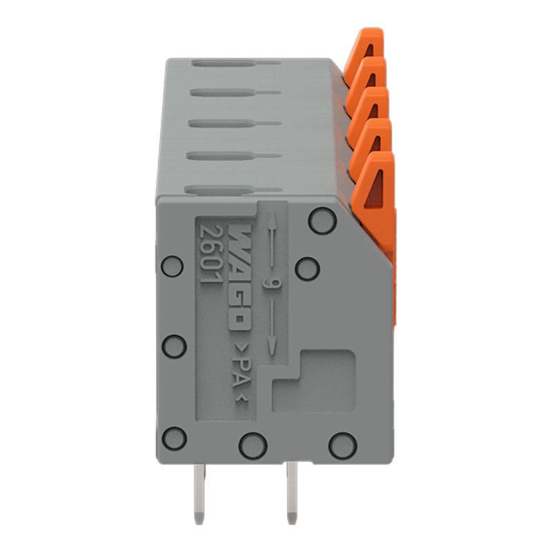 WAGO GmbH & Co. KG - Leiterplattenklemme Leiterplattenklemme 2601-3505 1,5mm²,gr − 40 Stück