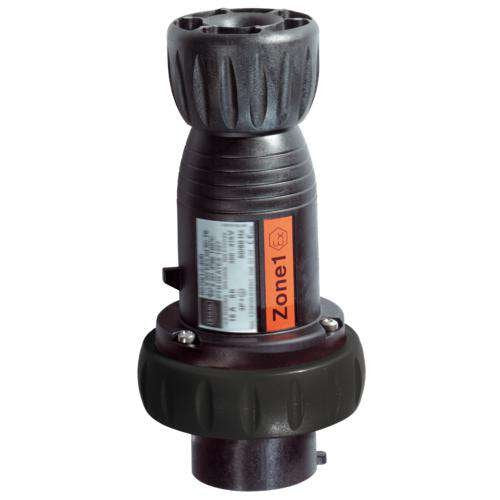 Stahl - Explosionsgeschützter CEE-Stecker/-Kupplung (IEC 60309) Stecker 16 A schwarz 7h 8570/12-307-S#272899