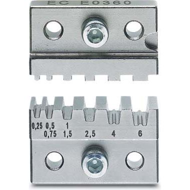 Phoenix Contact - Abisolier- und Crimpautomat Gesenk CF 500/DIE AI 6 für Crimpfox