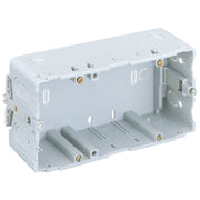 Spelsberg - Einbaudose für Geräteeinbaukanal Kanaldose KD 2 70/55 K3 gr 95x90x55,bl/gn,IP30 − 20 Stück