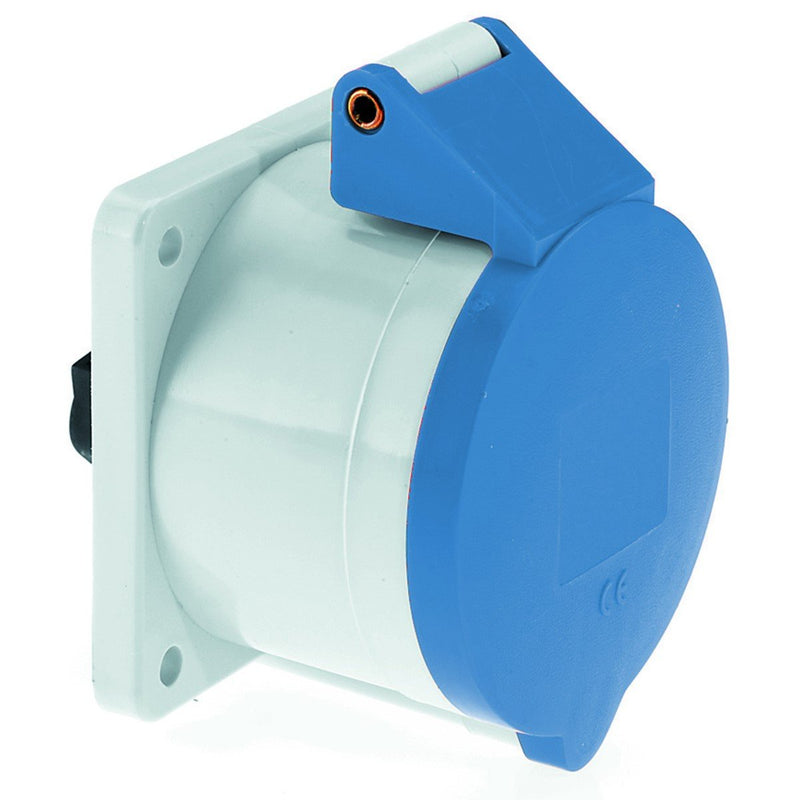 Bals Elektrotech - CEE-Anbausteckdose (IEC 60309) Anbausteckdose gerade 16A 13326 7p 230V 9h IP44