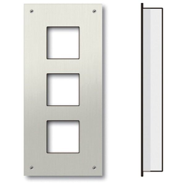 TCS Tür Control - Montageelement für Türstation Frontplatte UP ZAU2003-0030 für 3 AMI-Module