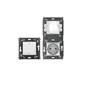 Legrand (BT) - Bussystem-Systemschnittstelle/Medien-Gateway Gateway + Steckdose Bticino N4501C u. Masterswitch