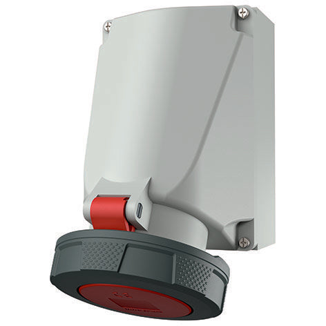 Mennekes - CEE-Steckdose (IEC 60309) Wanddose 136P 63A,5p,6h,400V,IP67