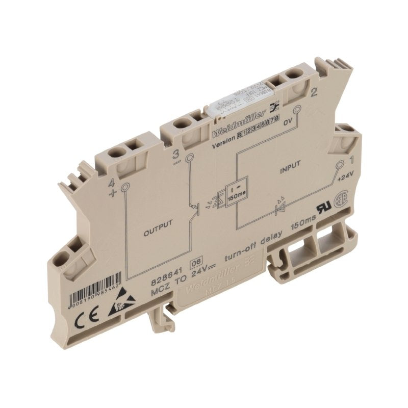 Weidmüller - Zeitrelais MCZ TO 24VDC/150MS − 10 Stück