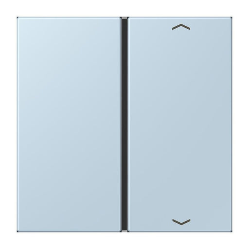 Jung - Abdeckung/Bedienelement für Installationsschalterprogramme Taste 1fach m. Pfeilsymb. LC 401 TSAP 208 outremerclair