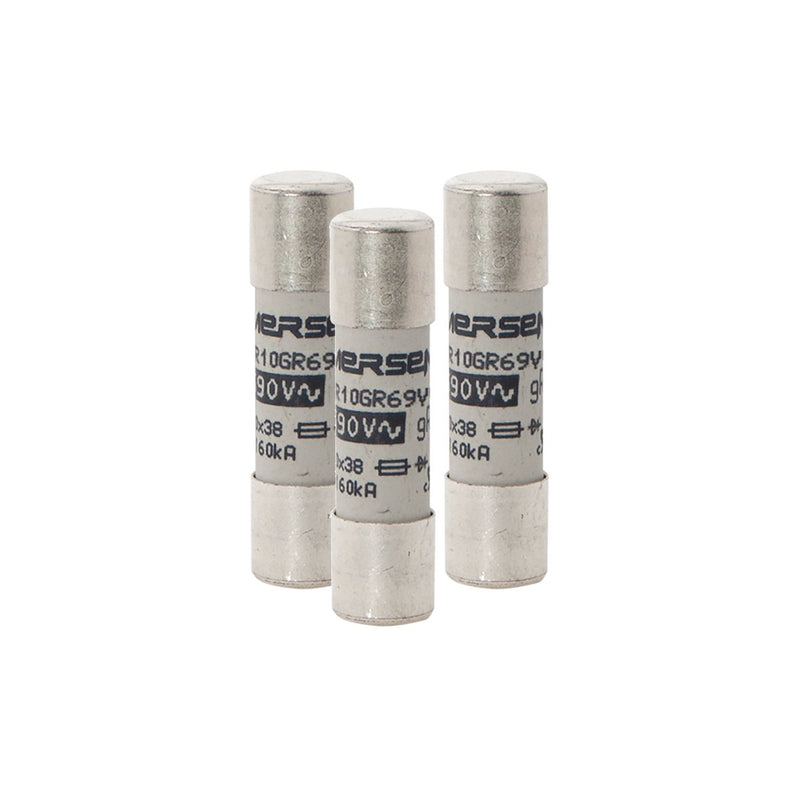 Mersen - Zylindrische Sicherung Sicherungseinsatz zylindr. FR10GR69V4 gR 10x38 4A − 10 Stück
