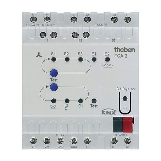 Theben - Bussystem-Heizungsaktor Fan Coil Aktor FCA 2 KNX Grundgerät