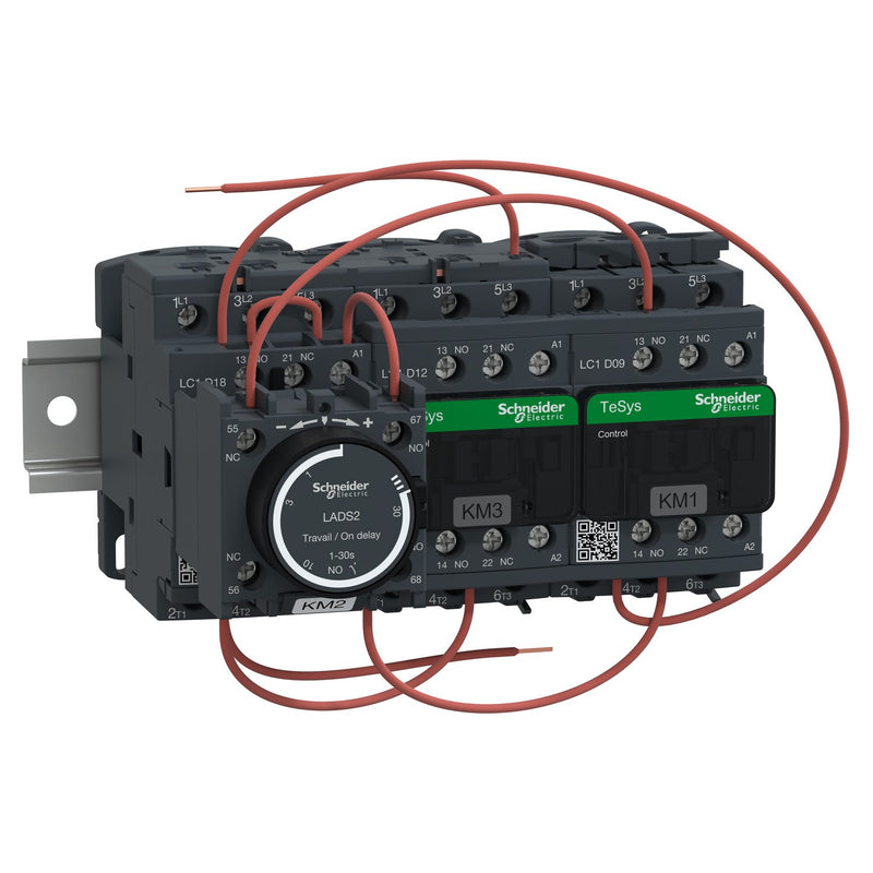 Schneider Electric - Schützkombination LC3D120AP7 Stern-Dreieck, 11kW