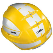 Uvex - Schutzhelm pheos B-WR gelb m.Lftg. 9772138 Reflexset − 25 Stück