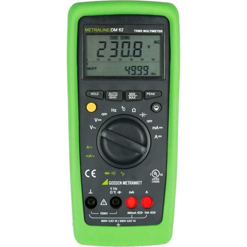 Gossen Metrawatt - Multimeter TRMS Digital-Multimeter METRALINE DM 62 m. Temperaturmessung