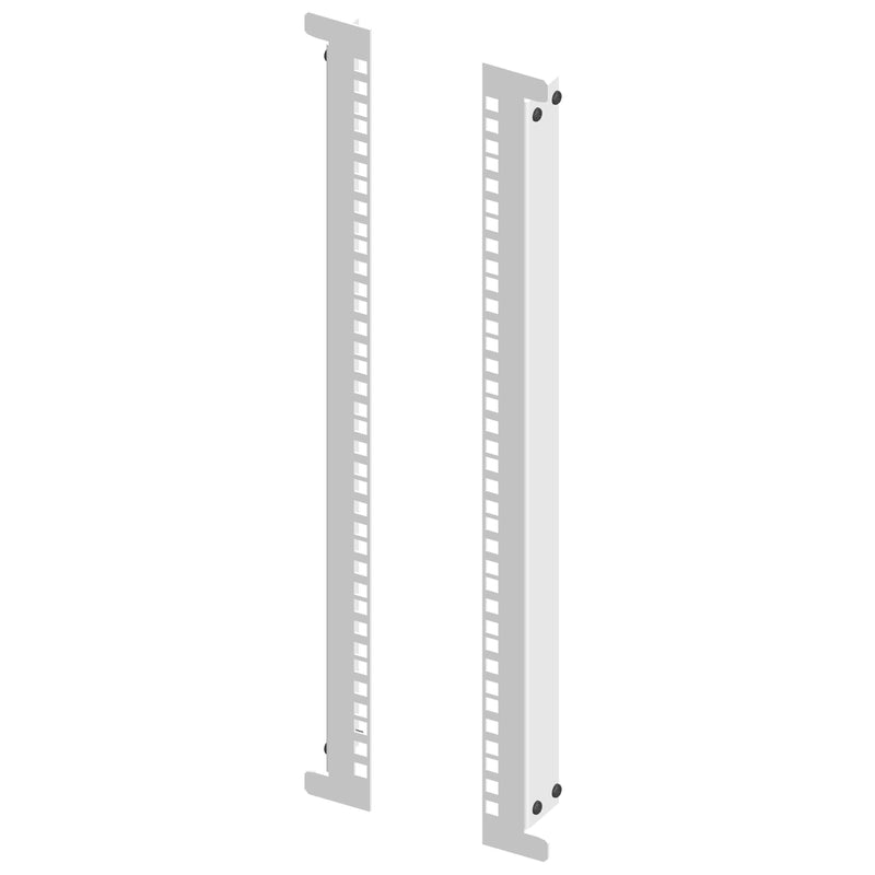 Enoc - Komponente für den Ausbau (Schaltschrank) Profilpaar 9HE f.W3 Serie PR-W3 9 (VE2) 48x40x445mm verzinkt