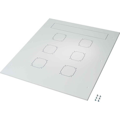 Schäfer IT - Dach-/Bodenelement (Gehäuse/Schaltschrank) Dach 6 Lüfterstanz. m.BL B506915030