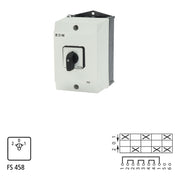 Eaton - Lastschalter Wendeschalter T3 32A T3-3-190/I2 Aufbau tastend
