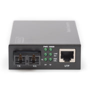 DIGITUS - Media Konverter Gigabit Medienkonverter DN-82120-1 MM RJ45/SC