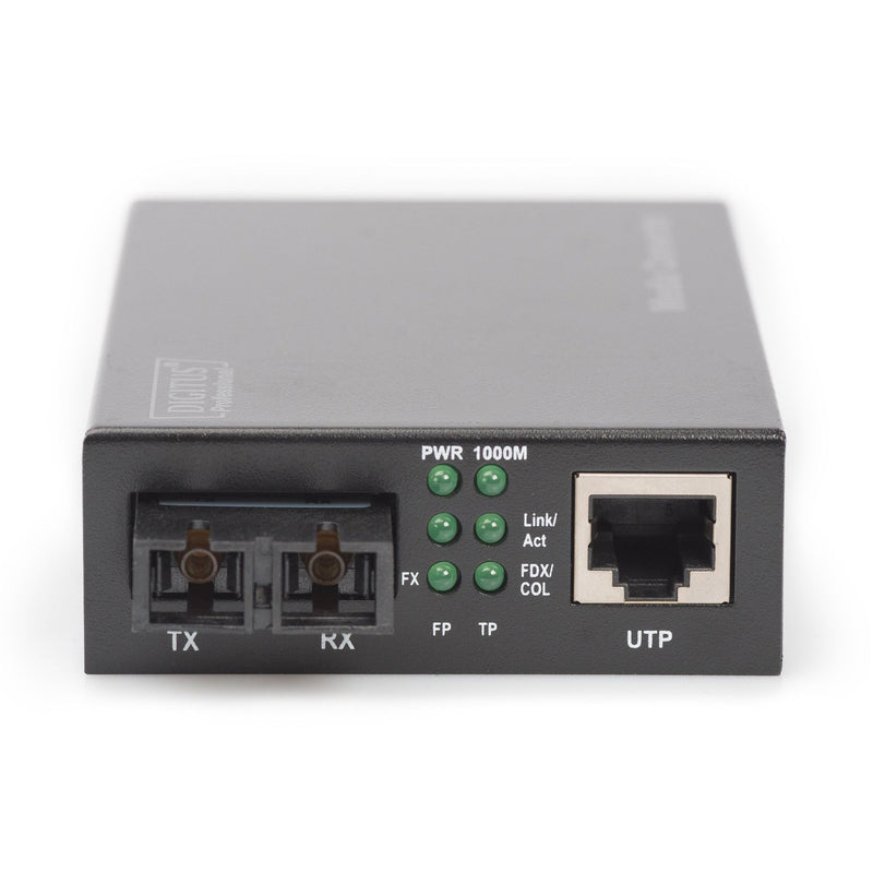 DIGITUS - Media Konverter Gigabit Medienkonverter DN-82120-1 MM RJ45/SC