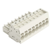 WAGO - Ein- und mehrpolige Klemmenleiste 1-Leiter-Federleiste 831-3108 CAGECLAMP,10mm²,lgr − 12 Stück