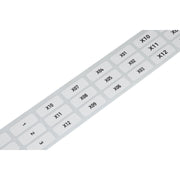 WAGO - Kennzeichnungsmaterial Etikett ws 210-808 9,5x25mm 1500Stck/R