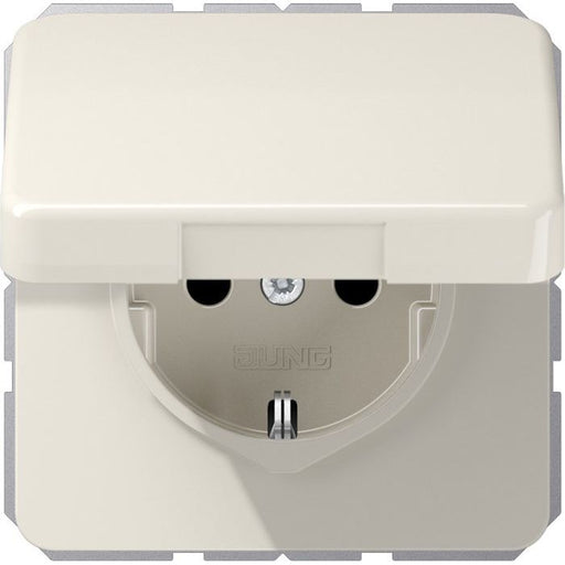Jung - Steckdose SCHUKO-Steckdose 16A 250V CD 1520 BFKIKL Klappdeckel