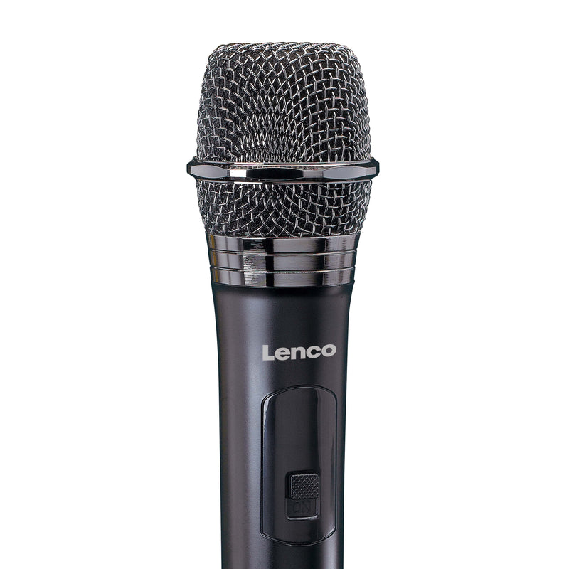 LENCO - Mikrofon MCW-011BK kabellos