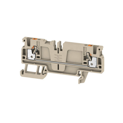 Weidmüller - Durchgangs-Reihenklemme Durchgangsklemme A2C 2.5 /DT/FS 0,14-2,5 qmm, beige − 100 Stück