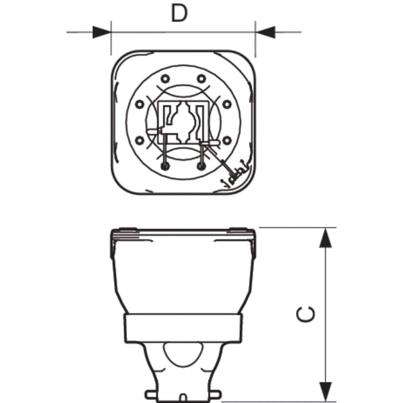 Philips Lighting - Studio-, Projektions- und Fotolampe Speziallampe MSD Platinum 20 R 8000K