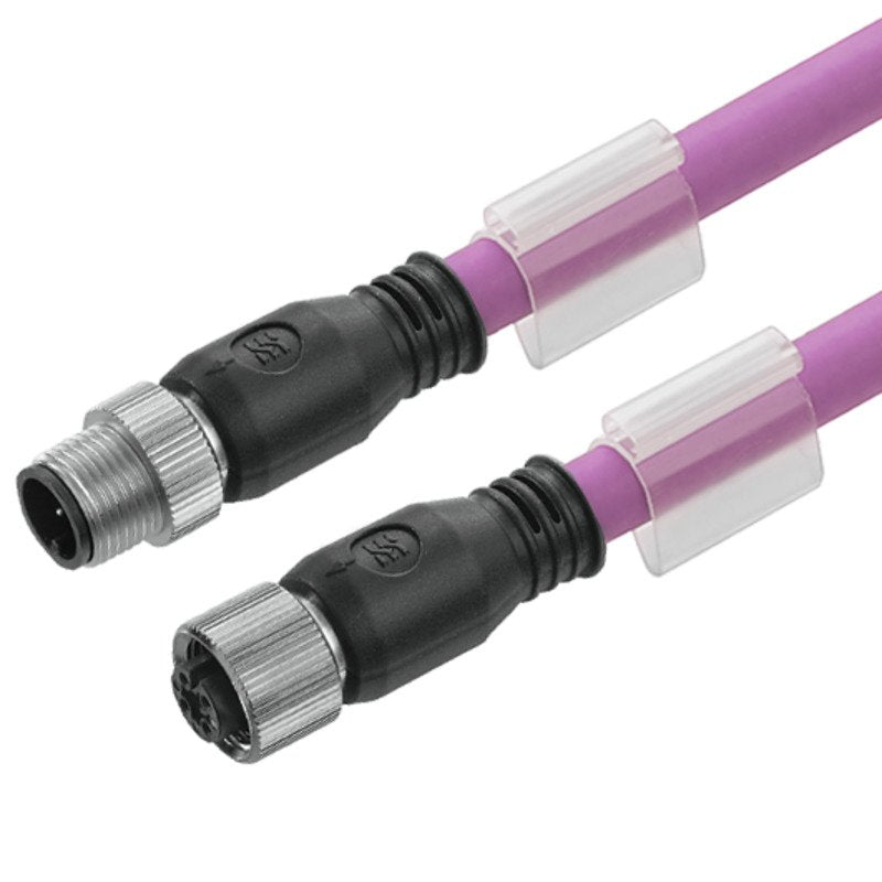 Weidmüller - Patchkabel Kupfer Industrie Verbindungsleitung SAILM12GM12GCD3.0B Polzahl:5  − 1 Stück