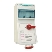 Walther Werke - CEE-Steckdose abschaltbar, abgesichert (IEC 60309) Wandsteckdose AL160404TS 63A 4P 4h m.3-p.Aus