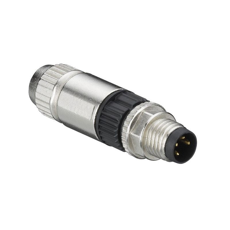 Leuze - Rundsteckverbinder, feldkonfektionierbar (Industriesteckverbinder) Stecker S M8A-4P-SK