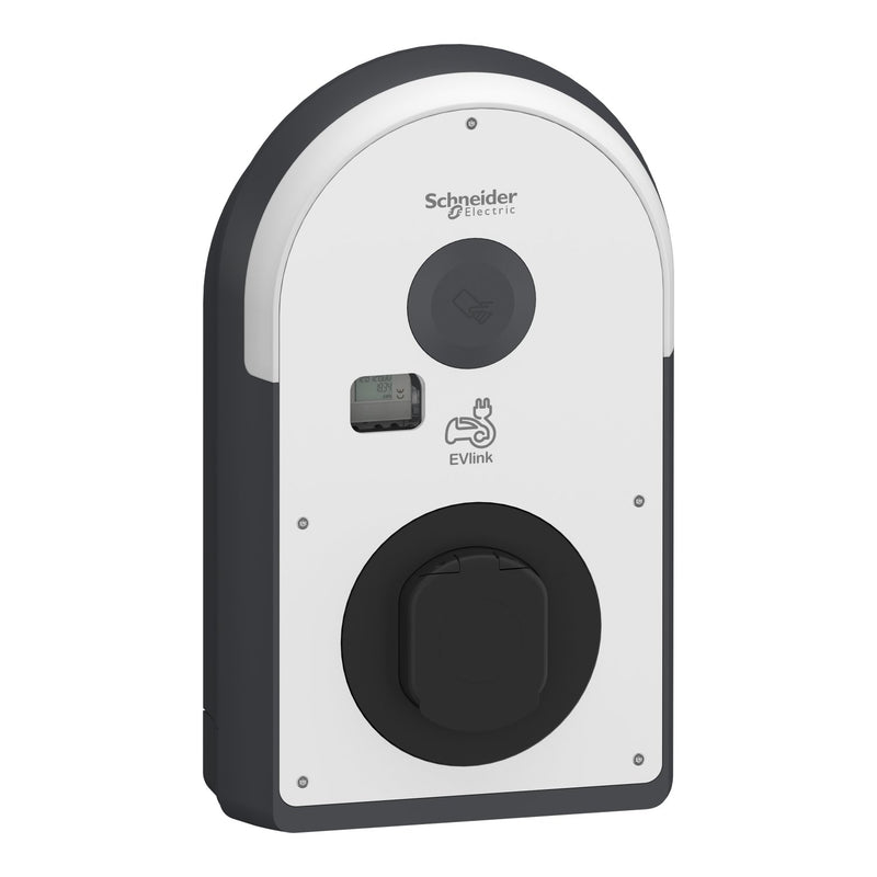 Schneider Electric - Ladestation E-Mobility EVlink Wallbox Pro EVB3S22N40M 22kW-T2S-MID-6mA