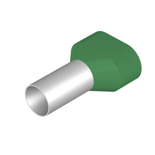 Weidmüller - Aderendhülse Zwilling H16,0/29 ZH GN − 50 Stück