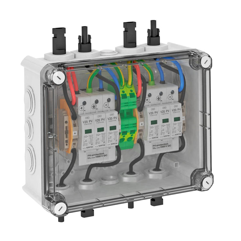 OBO Bettermann - Photovoltaik-DC-Stringbox PV-Systemlösung PVG-C1000S110 im Gehäuse