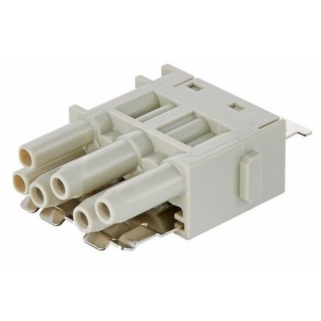 Harting - Kontakteinsatz für Rechtecksteckverbinder Einzelmodul Han Shielded 09140063121 Power Crimpanschluss − 2 Stück