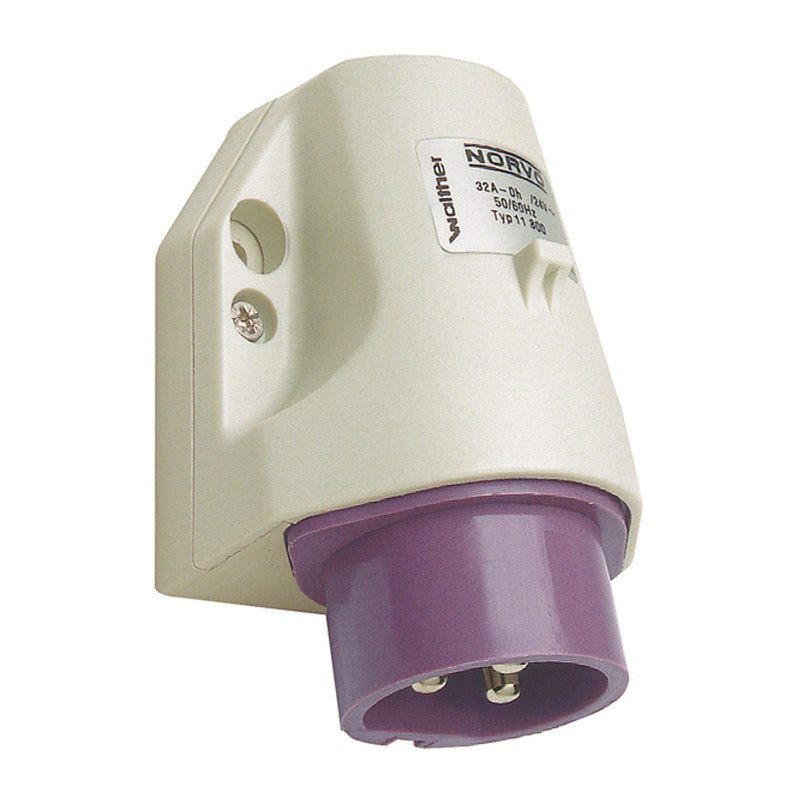Walther Werke - CEE-Gerätestecker (IEC 60309) NORVO Gerätestecker 32A 11800 2P 24V 0h IP44