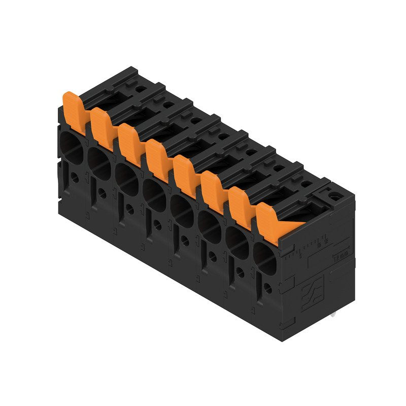 Weidmüller - Leiterplattenklemme LLF7.500890V50SNBKBX 7.50mm, 90°, 8-polig − 30 Stück