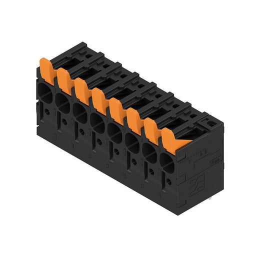 Weidmüller - Leiterplattenklemme LLF7.500890V50SNBKBX 7.50mm, 90°, 8-polig − 30 Stück