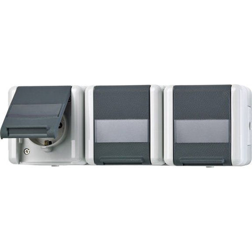 Jung - Steckdose SCHUKO-Steckdose 3-fach 8230 NAW 16A 250V