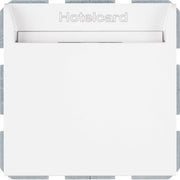 Berker - Taster Relais-Schalter Hotelcard 16408999 polarweiß glänzend