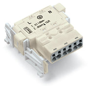 WAGO - Geräteanschluss für steckbare Gebäudeinstallation Linect-T-Steckverbinder 770-6229 1 Eingang,weiß − 25 Stück