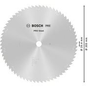 Bosch - Kreissägeblatt PRO Steel Kreissägeblatt 2608844870 für Kreissägen