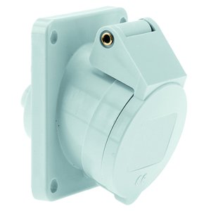 Bals Elektrotech - CEE-Anbausteckdose (IEC 60309) Anbausteckdose QC 120384 16A 3p 50V 1h IP44 − 10 Stück