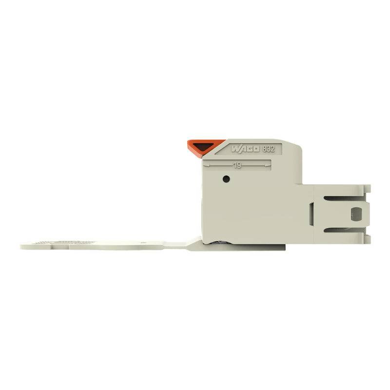 WAGO - Ein- und mehrpolige Klemmenleiste 1-Leiter-Stiftleiste 832-1204/334-000 Push-inCAGECLAMP,lgr − 10 Stück