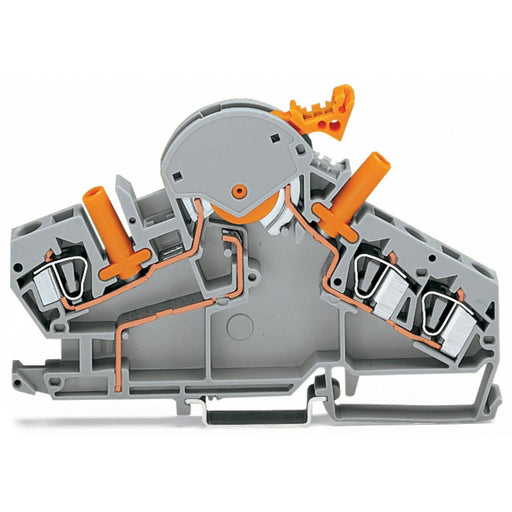 WAGO - Trenn- und Messtrenn-Reihenklemme Trennklemme 282-870 0,2-6mmq grau