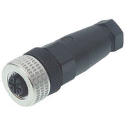 Hirschmann ICON - Rundsteckverbinder, feldkonfektionierbar (Industriesteckverbinder) Kupplung ELKA 4012 PG7 sw gerade