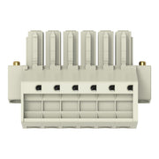WAGO - Ein- und mehrpolige Klemmenleiste 1-Leiter-Federleiste 831-3106/107-000 CAGECLAMP,10mm²,lgr − 12 Stück