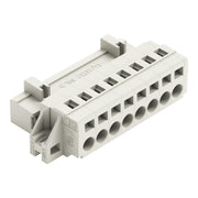 WAGO - Kabelsteckverbinder für Leiterplattensteckverbinder 1-Leiter-Stiftleiste 721-608/019-000 CAGECLAMP,2,5mm²,lgr − 50 Stück